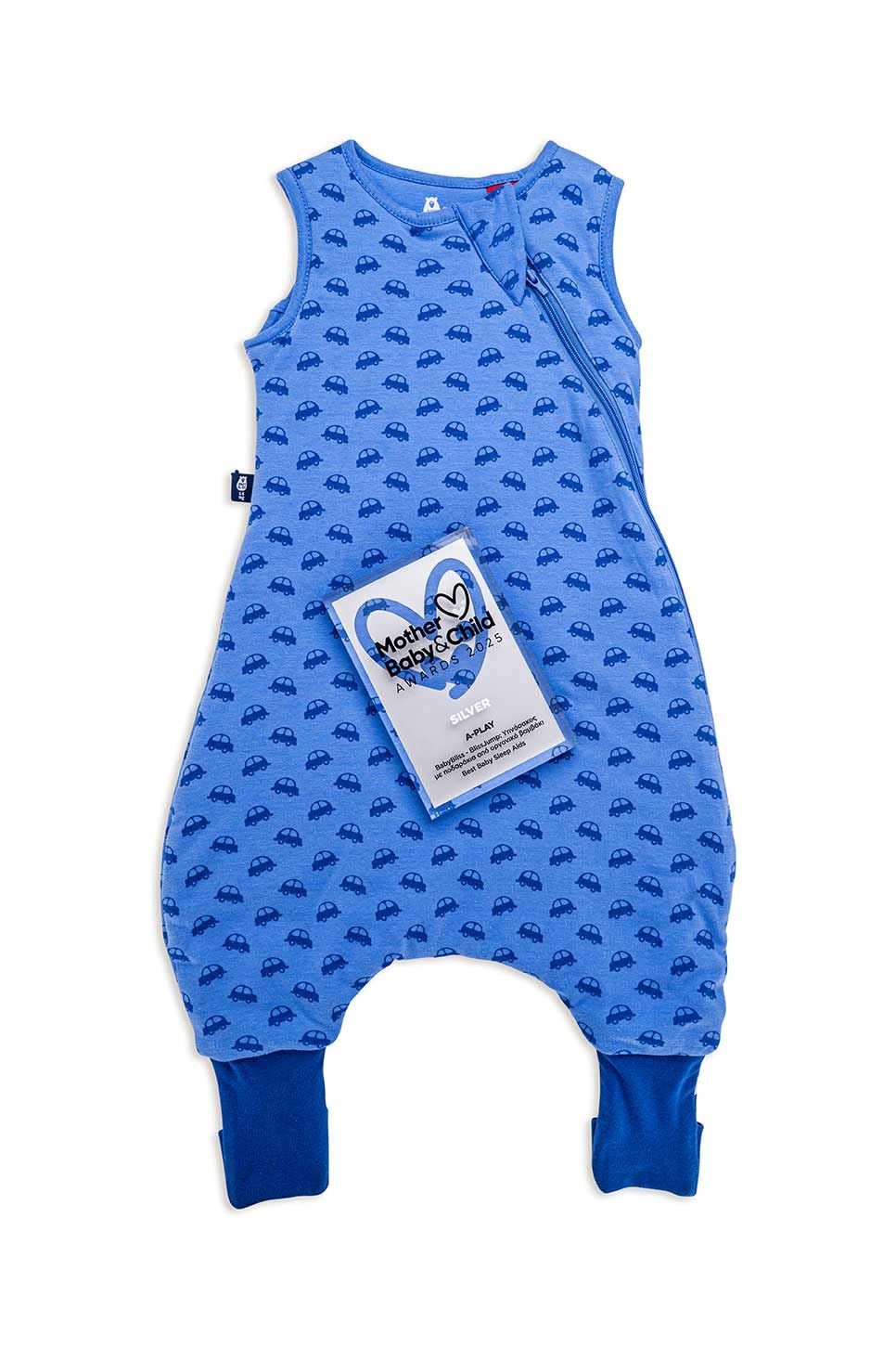 BabyBliss BlissJump Sacco Nanna con Gambe 1.0 TOG – Cotone Biologico – Da 6 Mesi a 5 Anni
