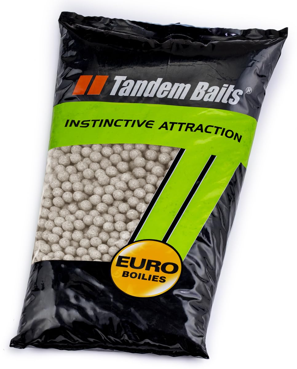 Tandem Baits Euro Boilies Garlic Fishing Bait Boilie For Big Fish Angling Carp Accessories For Professionals & Hobby Anglers 16 mm 10 kg