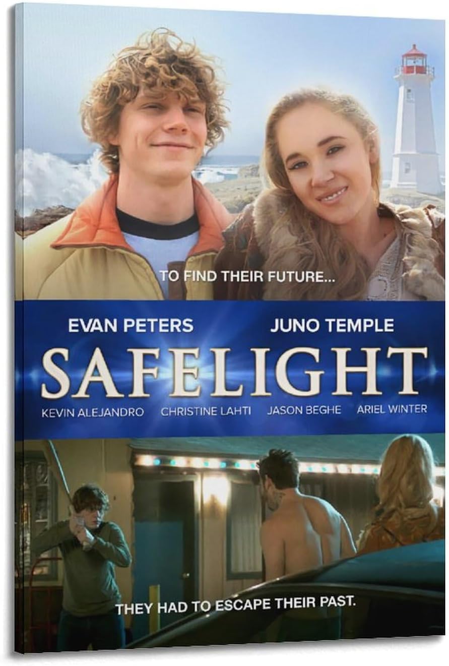 ZaMoussMovie Safelight Poster Canvas Poster Wall Art Decor Living Room Bedroom Decoration Posters 24x36inch(60x90cm) Frame-style