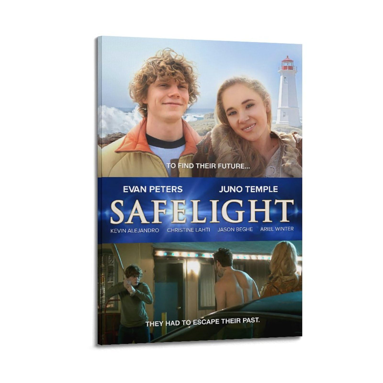 ZaMoussMovie Safelight Poster Canvas Poster Wall Art Decor Living Room Bedroom Decoration Posters 24x36inch(60x90cm) Frame-style