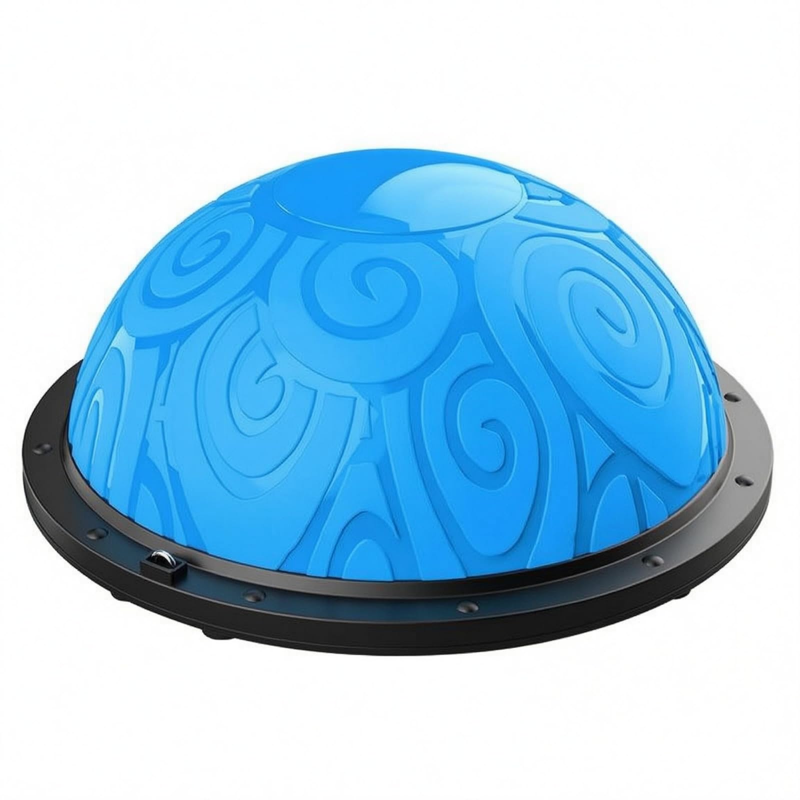 Balance Training Ball Palla di Equilibrio Emisferica Mezzo Cupola per Allenamento Core Stabilità Controllo Movimenti, Blu, Blu祥云, Professionale Nuvola Propizia