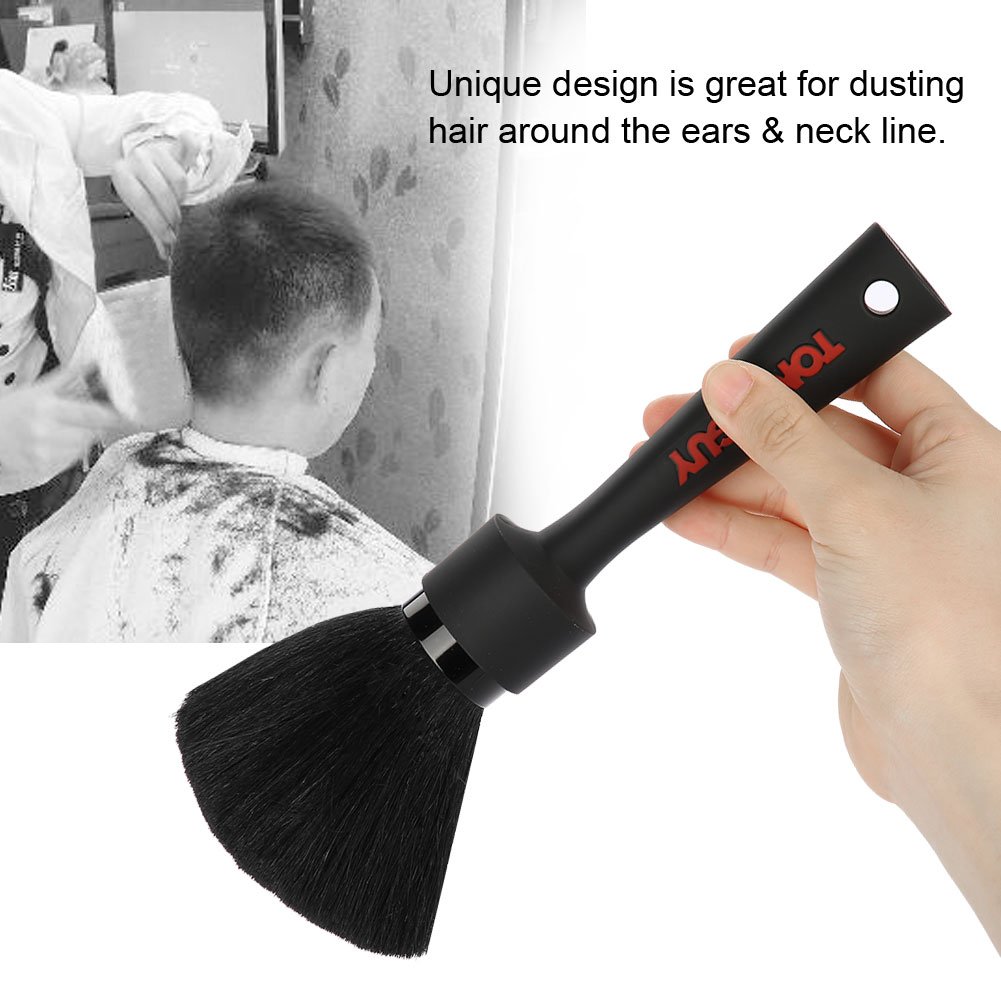 Spolverino per il Collo Barbiere, Strumento Professionale per Barbiere Collo per Viso Pulizia dei Capelli Spazzole Morbide Strumenti per Parrucchiere per Togliere i Residui di Capelli