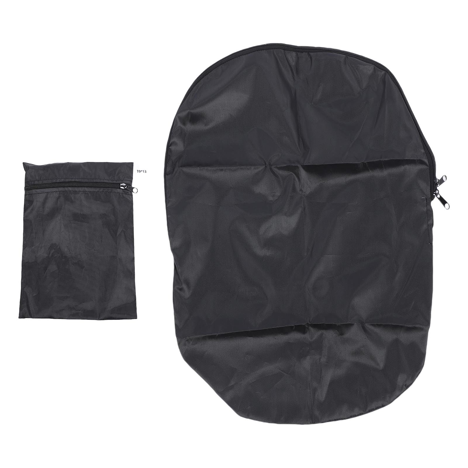 FTVOGUE Funda Protectora para Refractómetro Oftálmico con Cierre de Cremallera, Tela Oxford Negra de 19 X 13 Pulgadas con Tela Duradera para Protección de Equipos de Cuidado Ocular