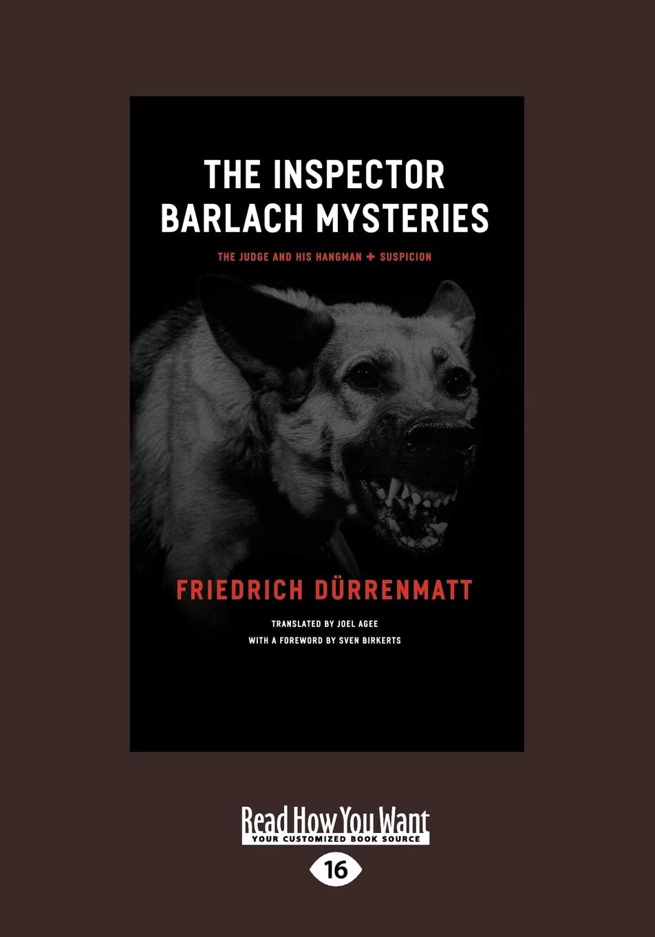 The Inspector Barlach Mysteries: The Judge and His Hangman and Suspicion