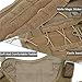 EXCELLENT ELITE SPANKER Tactical Dog Harness Military Service Dog Harness No-Pull Working Dog Vest Adjustable Training Vest Patrol Harness with Handle for Small Medium Large Dogs(Coyote Brown-M)