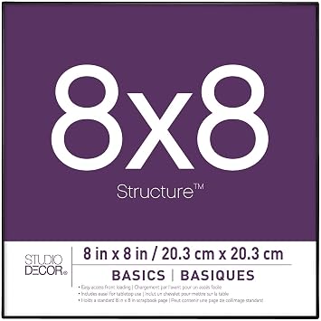 Studio Decor Black Frame, Basics, 6 Pack
