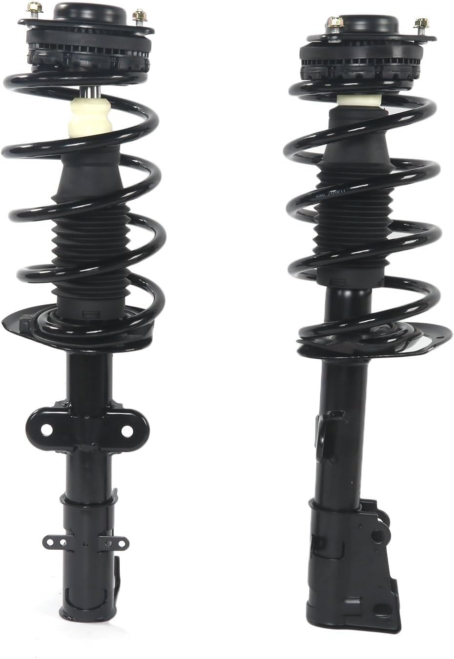 TRIBLE SIX 4Pcs Struts and Shocks Complete Assembly Front Struts w/Coil Springs Rear Shock Absorbers Replacement for 2008-16 Chrysler Town & Country 08-19 Dodge Grand Caravan -171128L 171128R 37290