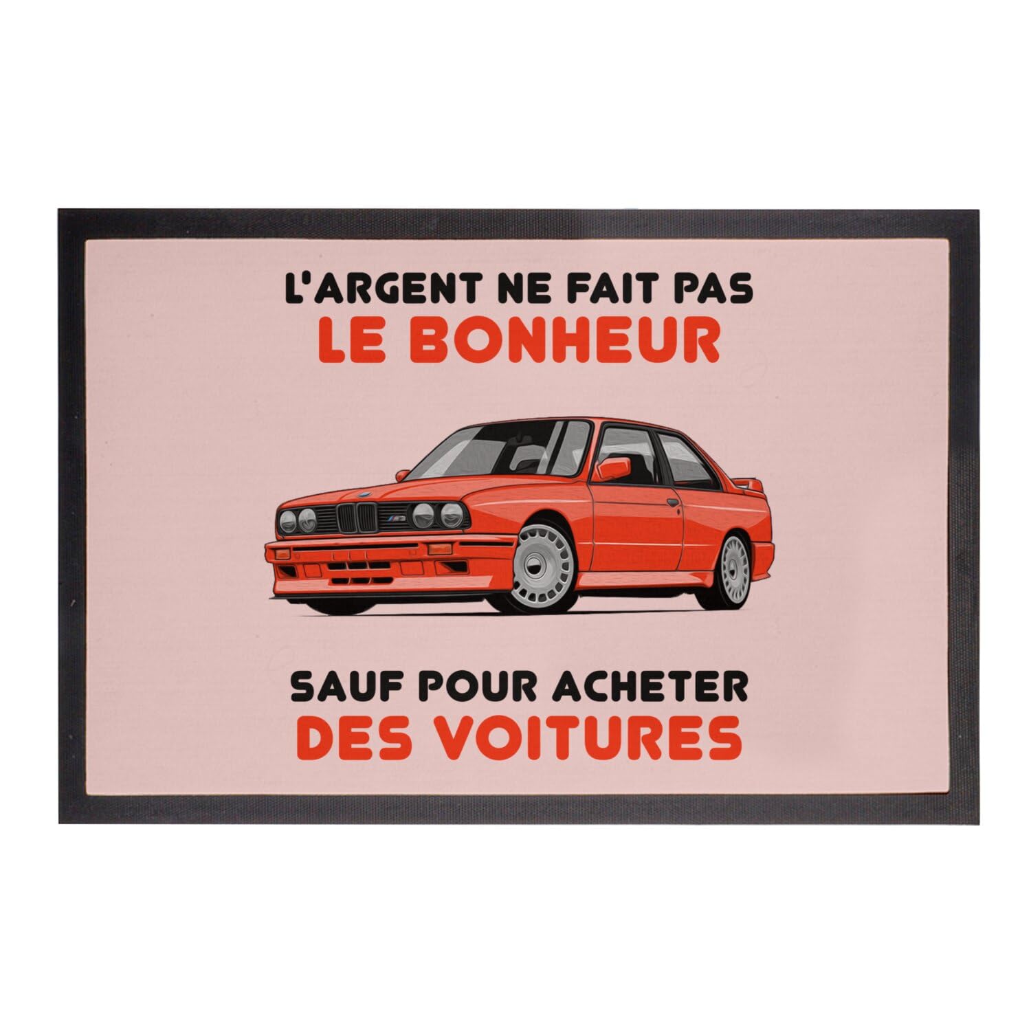 Paillasson rose drôle Fabulous tapis de bienvenue pour accueillir vos proches avec le sourire