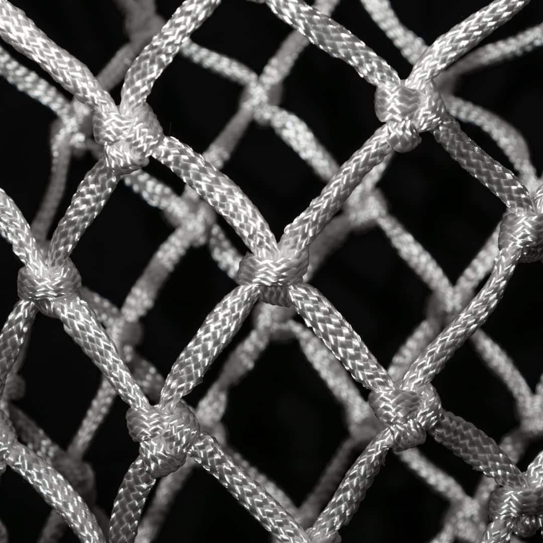 Retina da Basket Professionale, Rete Canestro Basket, Anti-Sfilacciamento, Grandezza Regolamentare, in Nylon HT, per Canestri Standard, Ultra Resistente, 300gr