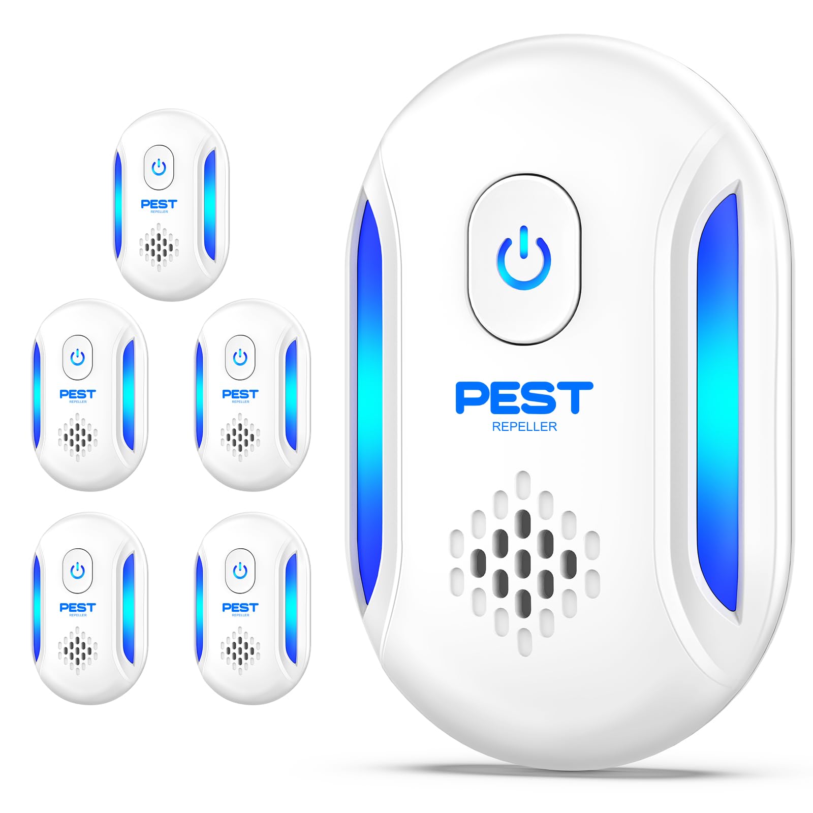 2024 Upgraded Ultrasonic Pest Repeller, Indoor Pest Repellent 2 Packs, Electronic Plug in Pest Control for Roach, Ant, Rodent, Mouse, Bugs, Mosquito, Spider Repellent for House, Garage, Warehouse