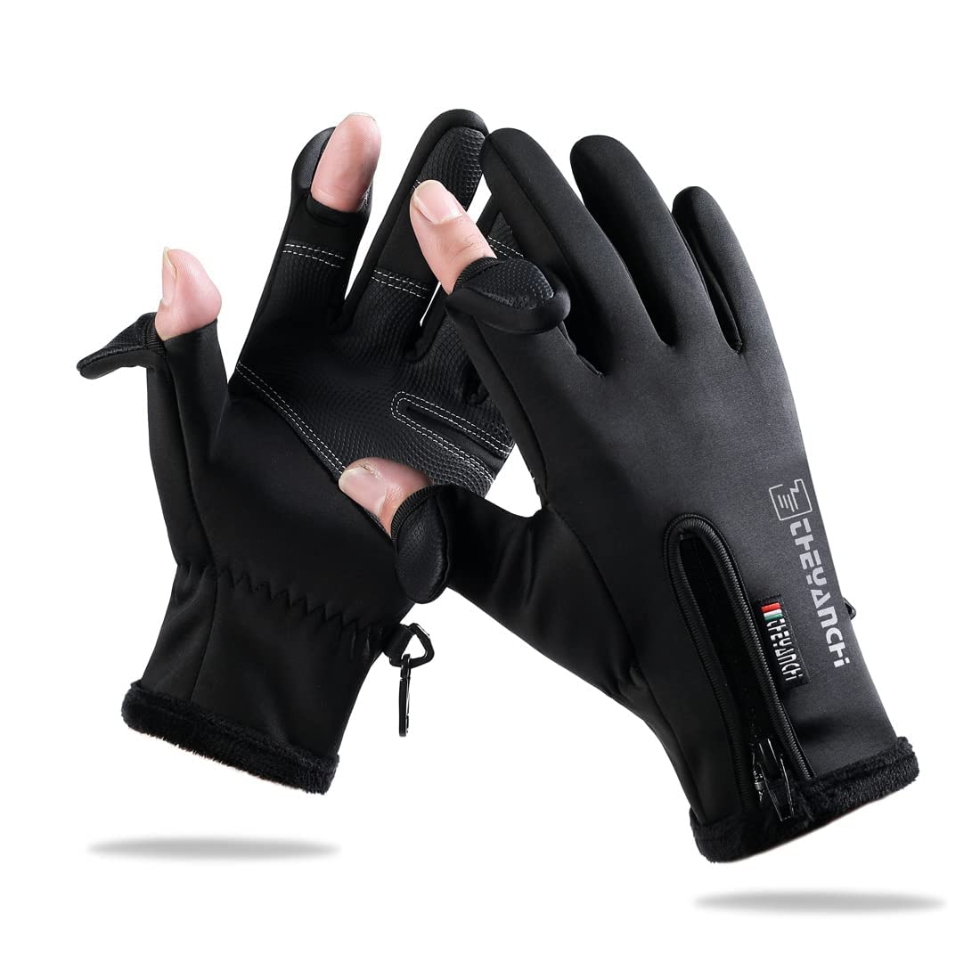 Gants Pêche Tactile NewDoar - Gants Hiver 2 Doigts Coupés - Pour Pêche, Photo, Cyclisme - Écran Tactile Gant Vtt Gants Pêche Tactile NewDoar - Gants Hiver 2 Doigts Coupés - Pour Pêche, Photo, Cyclisme - Écran Tactile Gant Vtt