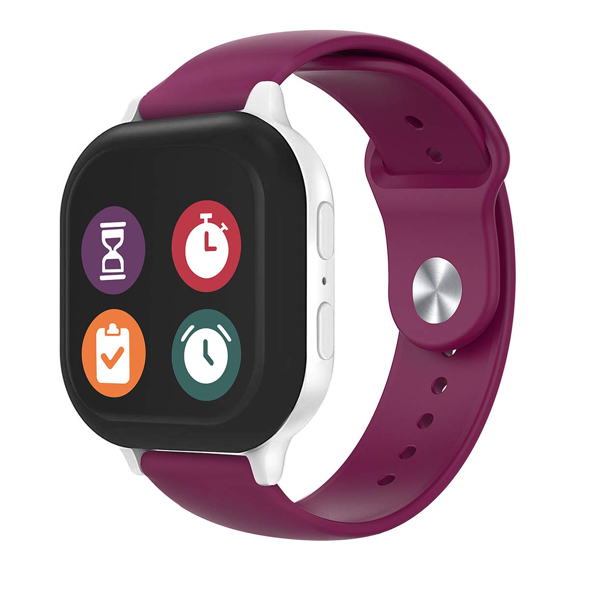 JOHEXIGizmo Watch Band Replacement for Kids, Breathable Soft Silicone Watch Bands Compatible with Gizmo Watch 2 / Gizmo Watch 1 Rubber Watch Band