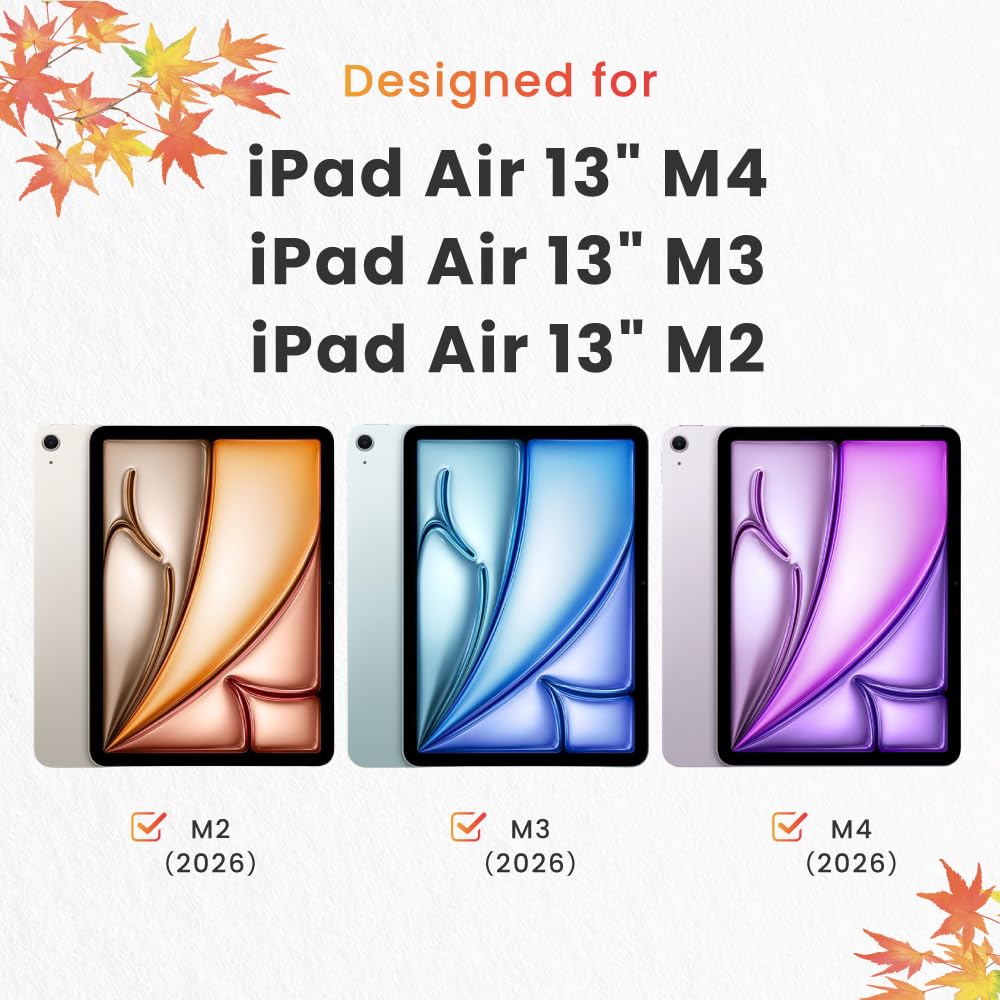 BELLEMOND Pellicola Protettiva Magnetica Kent per iPad Air 13" (M3/M2) Opaca Rimovibile Riutilizzabile