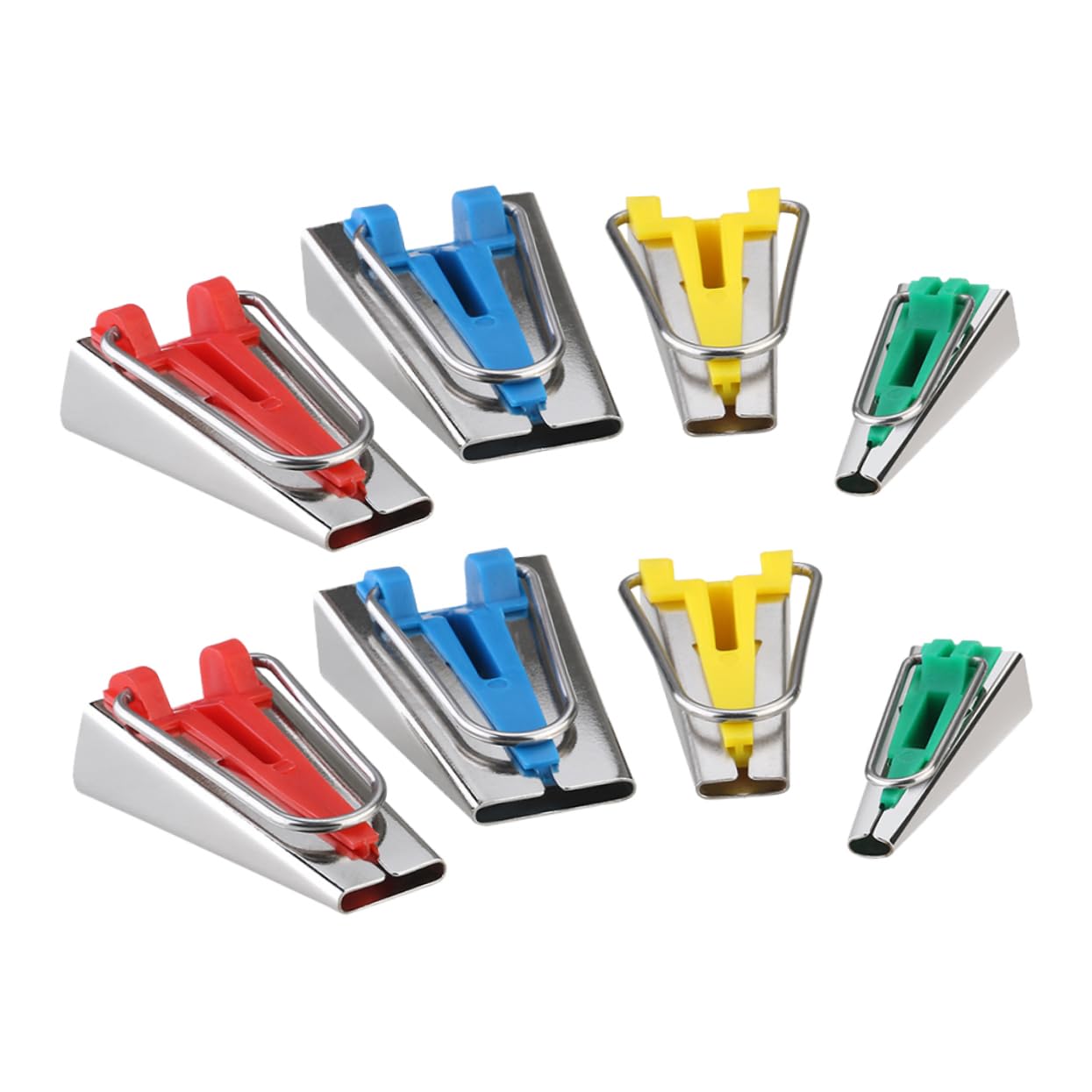 ULDIGI Tape Maker Kit 8pcs Sewing Clip Fabric Tools Tape Makers for Quilting DIY Projects