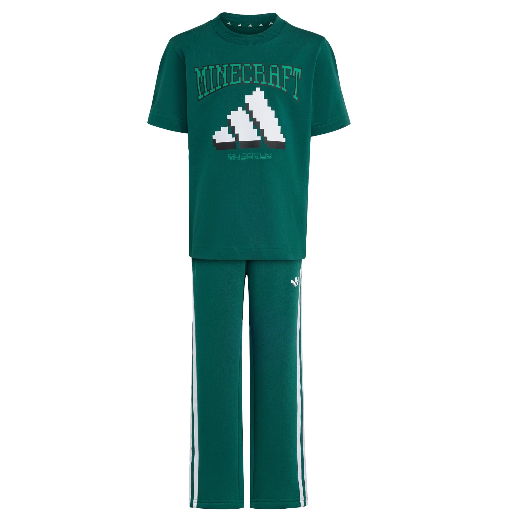 adidas Unisex Kids MINECRAFT T-SHIRT-SET