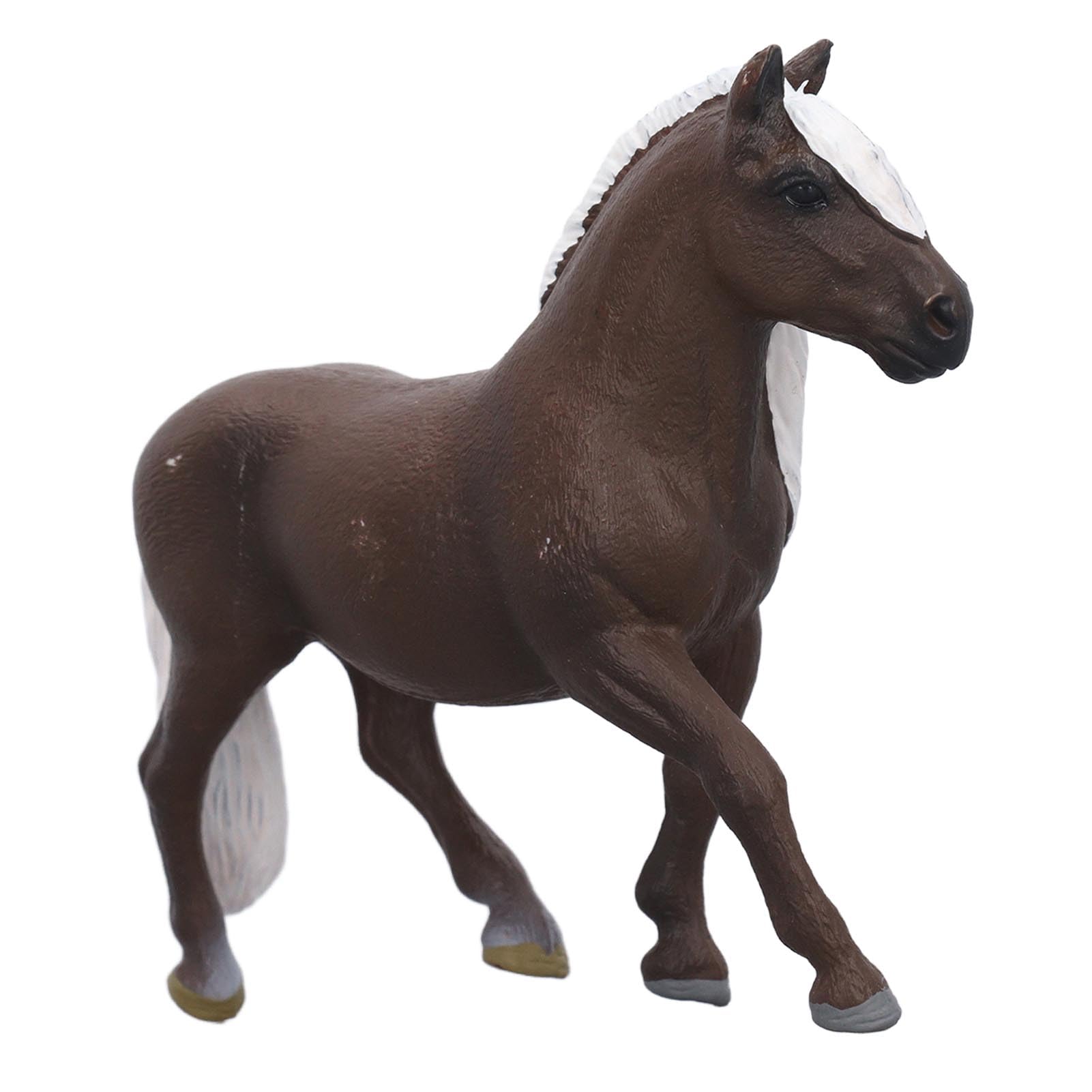 馬の置物 4体セット ダークブラウン Amazon.co.jp: 4インチ/10.5cm 馬の置物 動物の置物 馬のおもちゃ 子供