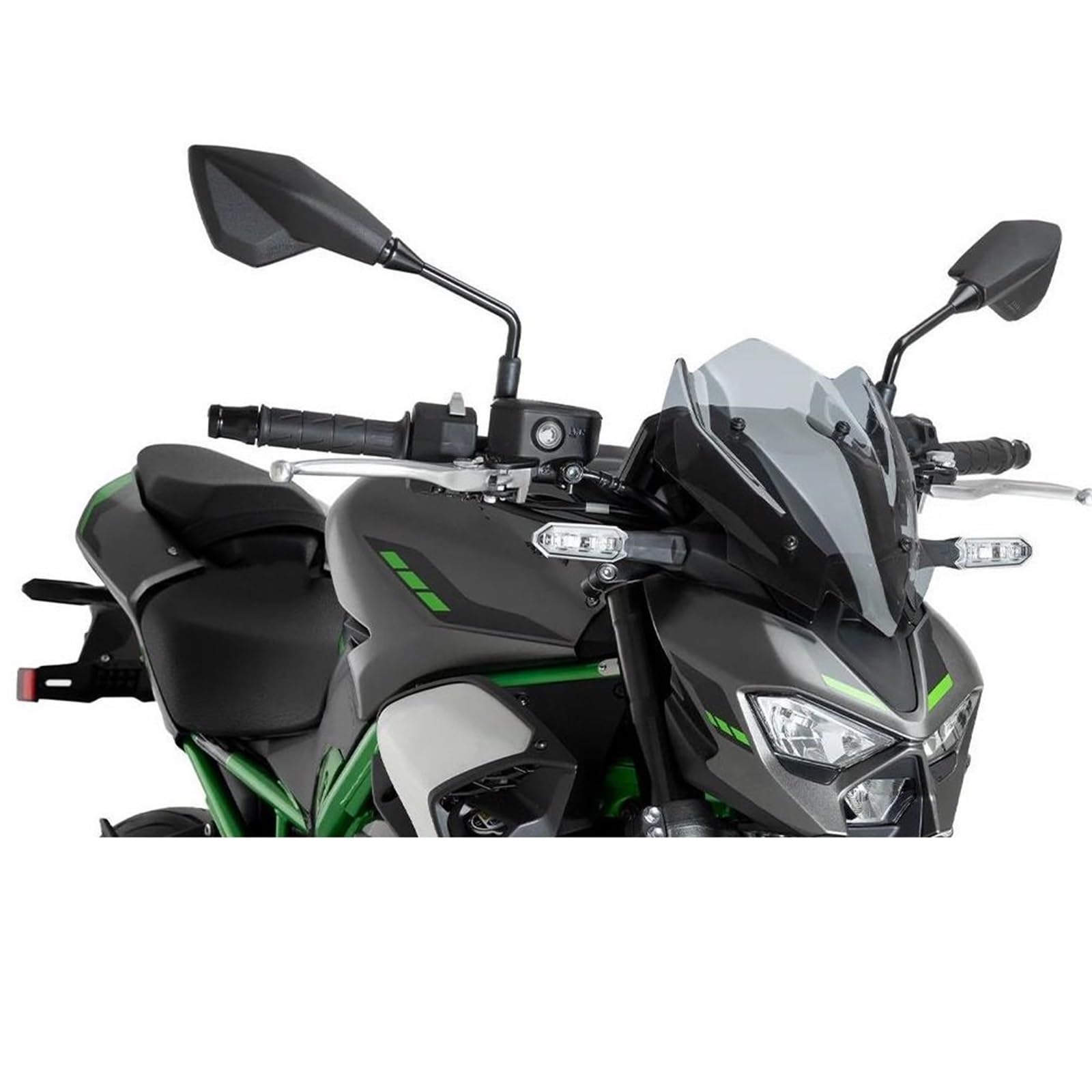 Cúpulas Y Parabrisas para Motocicleta para para Z900 para Z900SE 2025 Y 2026 Parabrisas, Deflectores De Viento, Visera Y Carenado Parabrisas para Motocicleta(Verde)