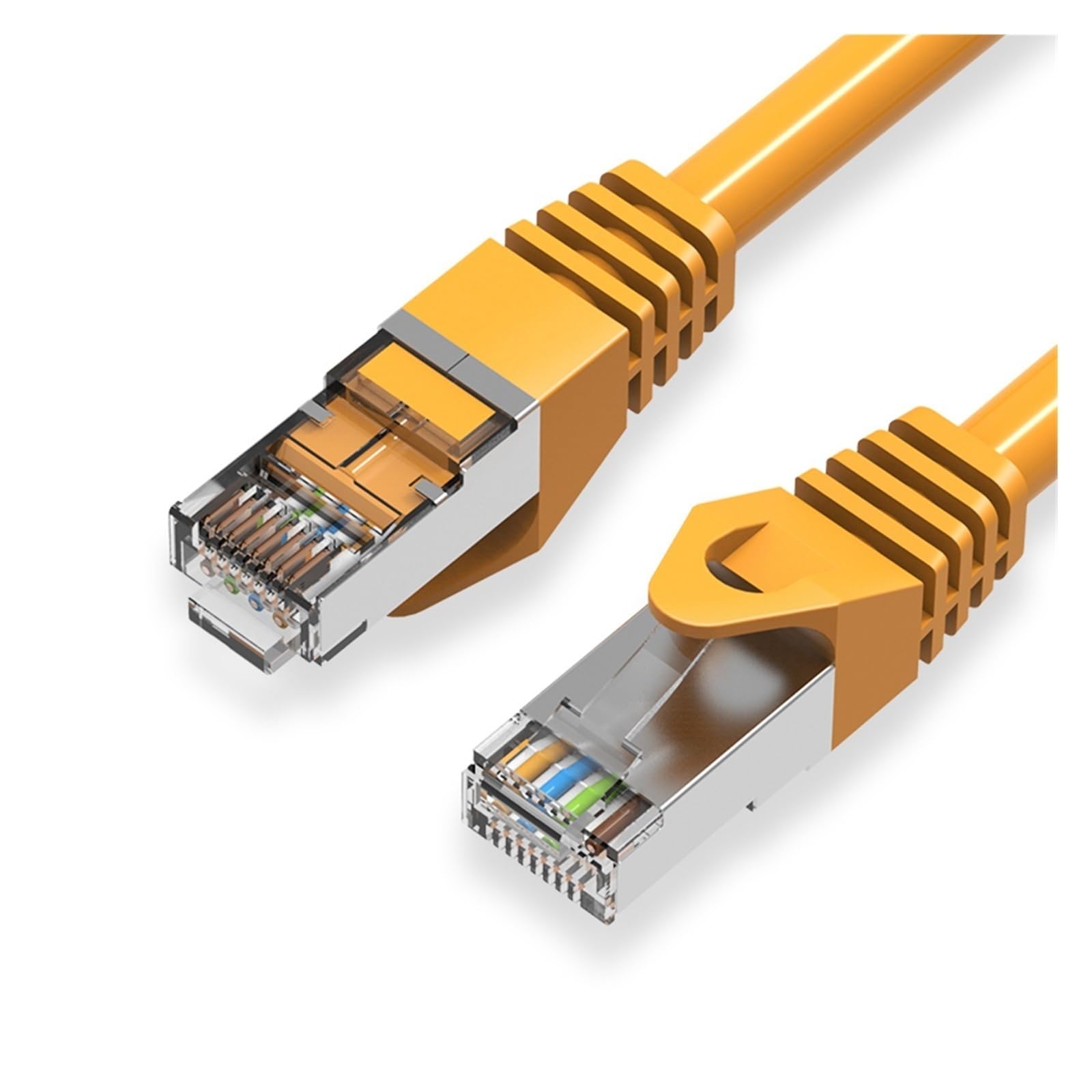 Cavo Ethernet CAT6A SSTP RJ45 LAN Cavo di rete 10 Gigabit, ad alta velocità, 500 MHz, Cat6 A, cavo patch compatibile con modem router (modello classico, 5 m)