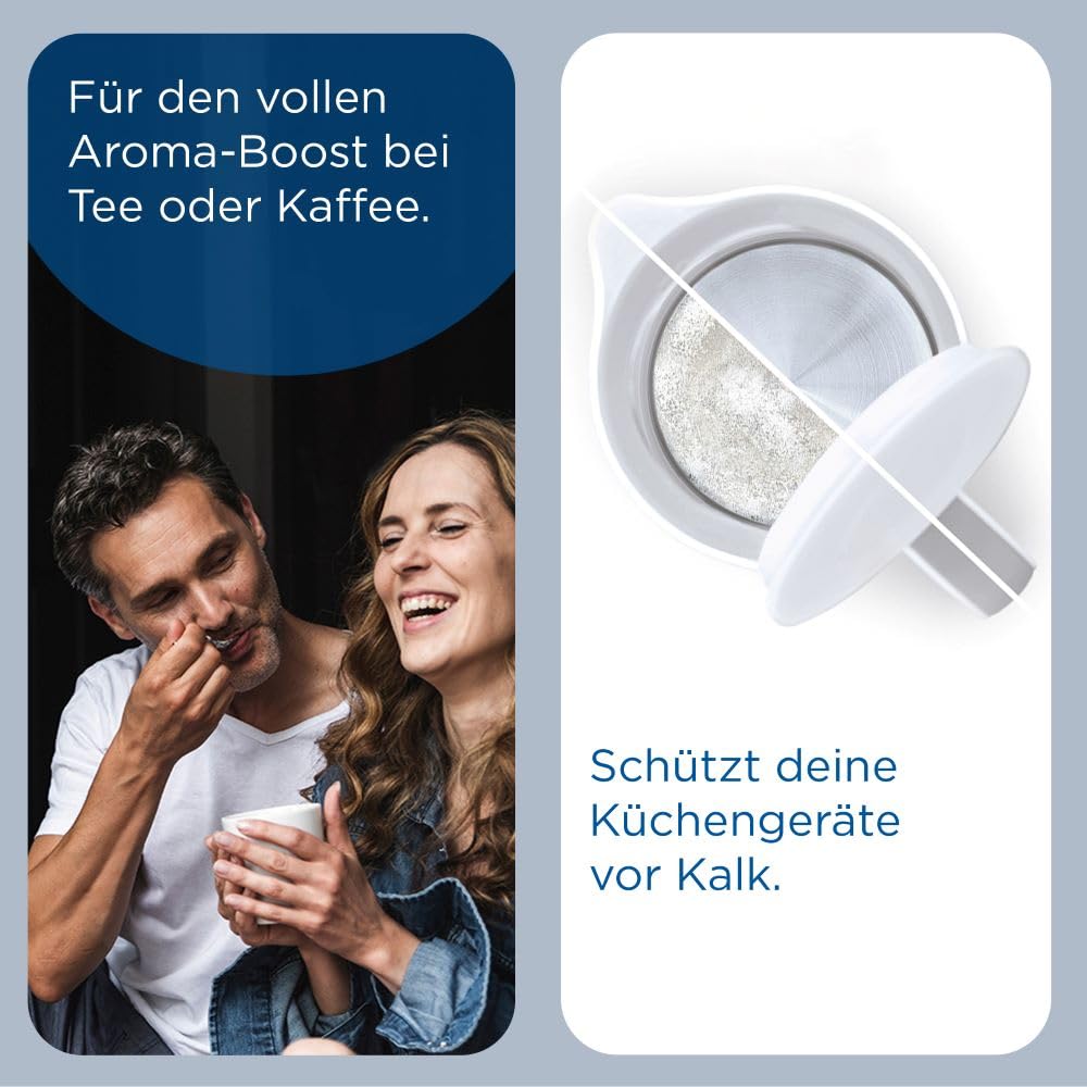 BRITA Wasserfilter Kartusche P1000 – Wasserfilter Wasserhahn für BRITA Armaturen mit Kalkfilter – reduziert Kalk, Chlor, Blei, Kupfer & geschmacksstörende Stoffe im Trinkwasser – filtert bis zu 1200l