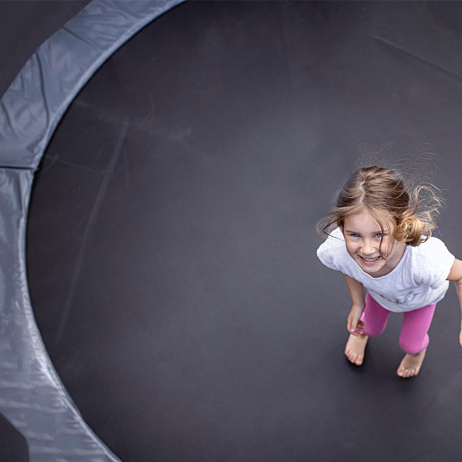 Mata zastępcza do trampoliny (305 cm) – odporna na warunki atmosferyczne i promieniowanie UV powierzchnia do skakania | 8-warstwowa tkanina siatkowa PP z narzędziem sprężynowym