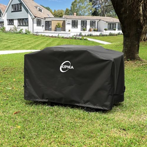 Kipiea Griddle Cover for Blackstone 36" Griddle with Hood, Heavy Duty Tear & Fade Resistant and Waterproof Flat Top Grill Cover for Blackstone 5482 with Buckles and Drawstrings — view 8