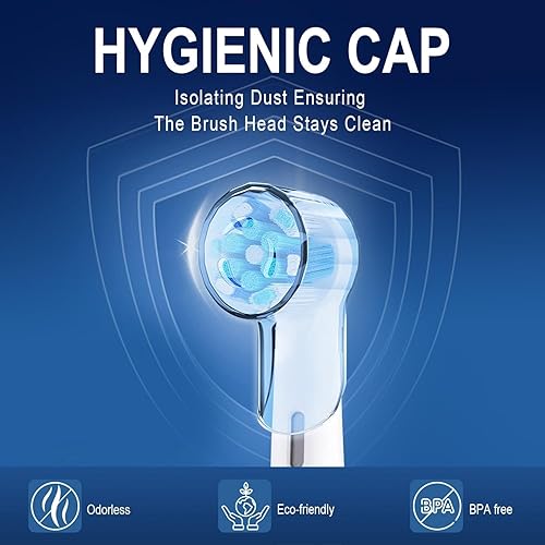 Miniatura 10 de Fundas para cepillos de dientes para cabezales de cepillo iO, fundas para cabezales de cepillo de dientes iO para máxima limpieza, cuidado suave y