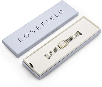 Rosefield Octagon XS Black Gold with Black Dial and 19.5x24 mm Gold Case OBGSG-O61 Stainless Steel