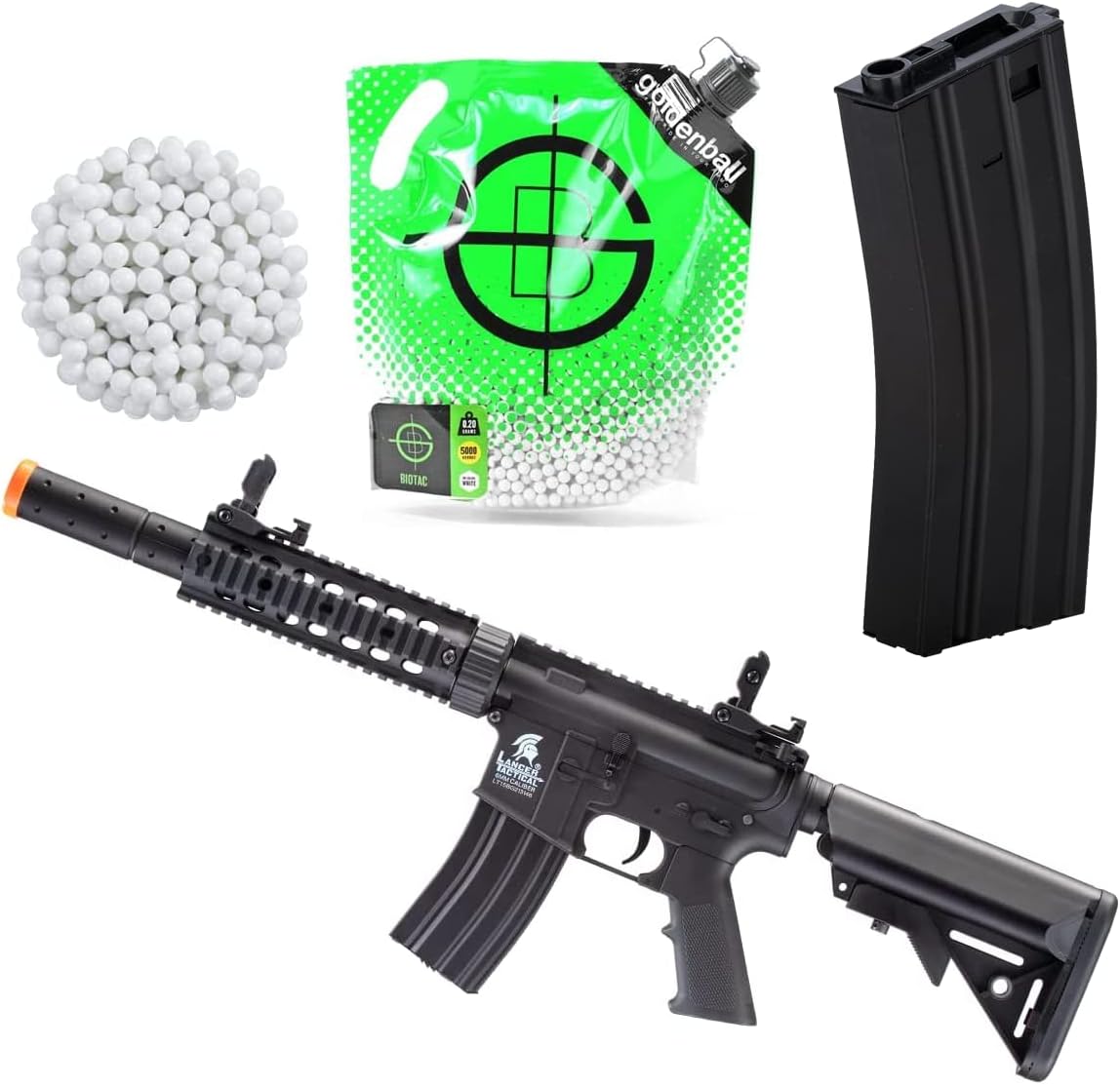 Aim Green Biodegradable Airsoft BBS, Premium-Grade 6mm - View #4