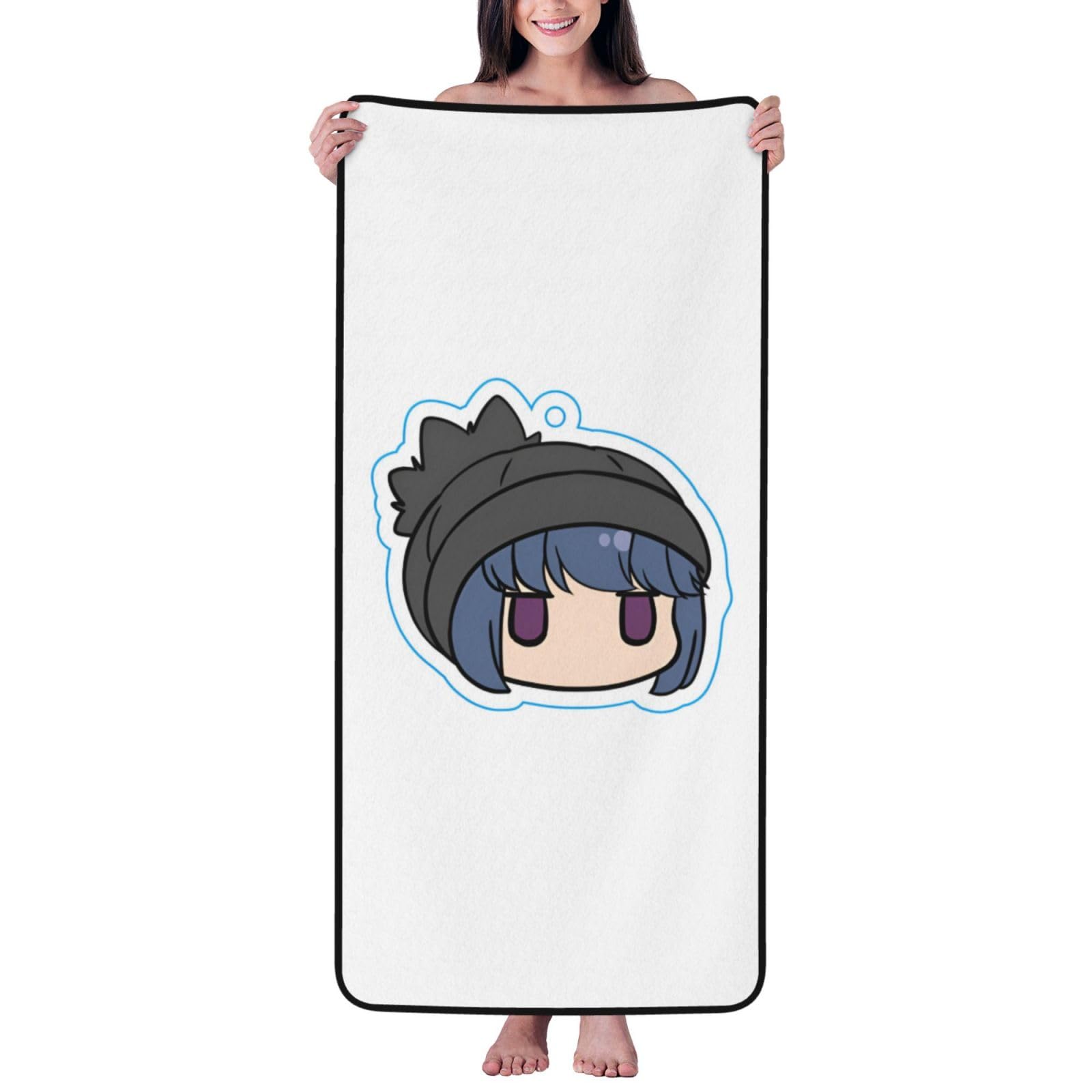 あ*ょ様 【ゆるキャン△】志摩リン 大判タオル・バスタオル・ブランケット sec ゆるキャン△】志摩リン 大判タオル・バスタオル・ブランケット