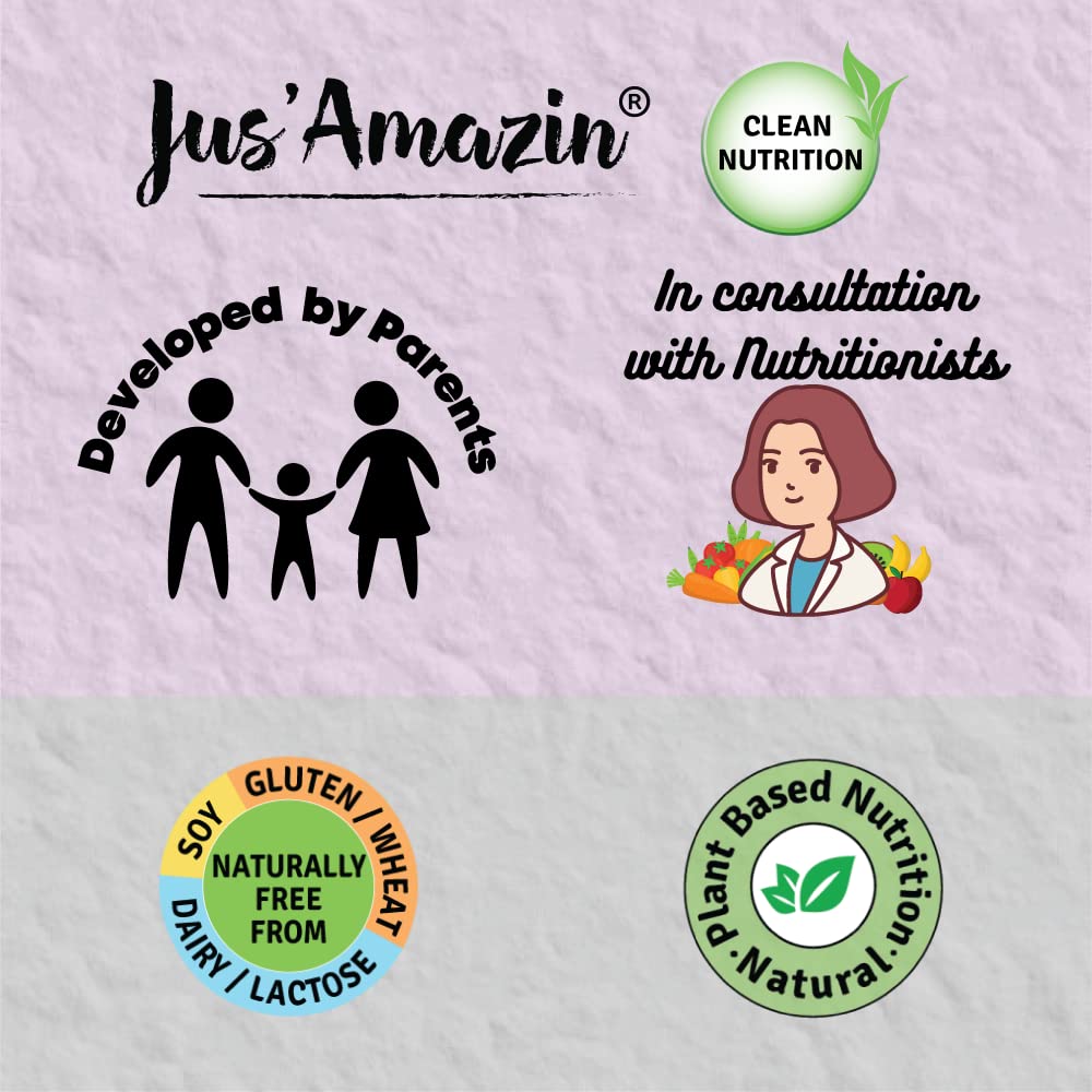 Jus' Amazin Crunchy Almond Butter – with Crunchy Flaxseeds (200g) | 22% Protein | Plant-Based Nutrition | 86% Almonds | Rich in Omega-3 | Zero Chemicals | Dairy Free | 100% Natural - Image 7 thumbnail