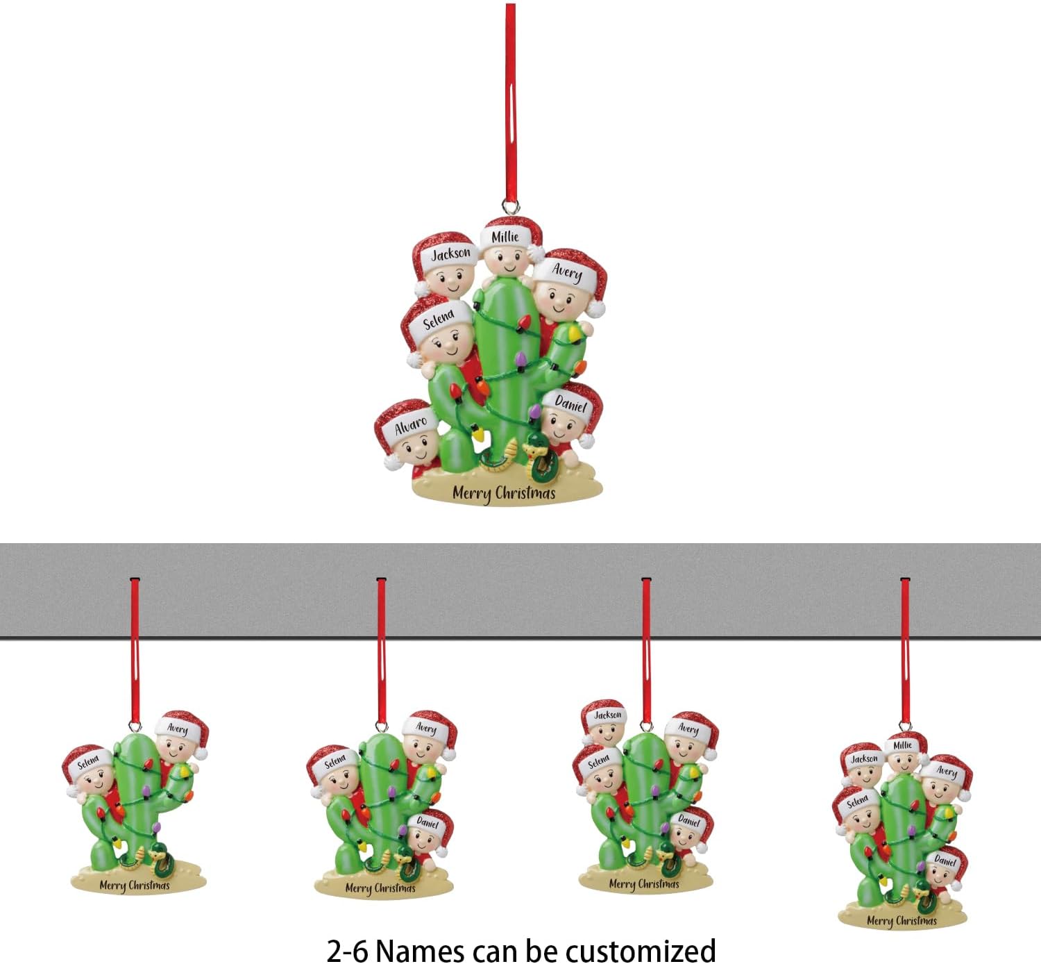 Decoración De árbol De Navidad Personalizada Adornos De Navidad