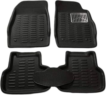 Printo Fine India PVC (Polyvinyl Chloride) 3D Mat for Maruti Suzuki Vitara Brezza (Black) (3d11a)