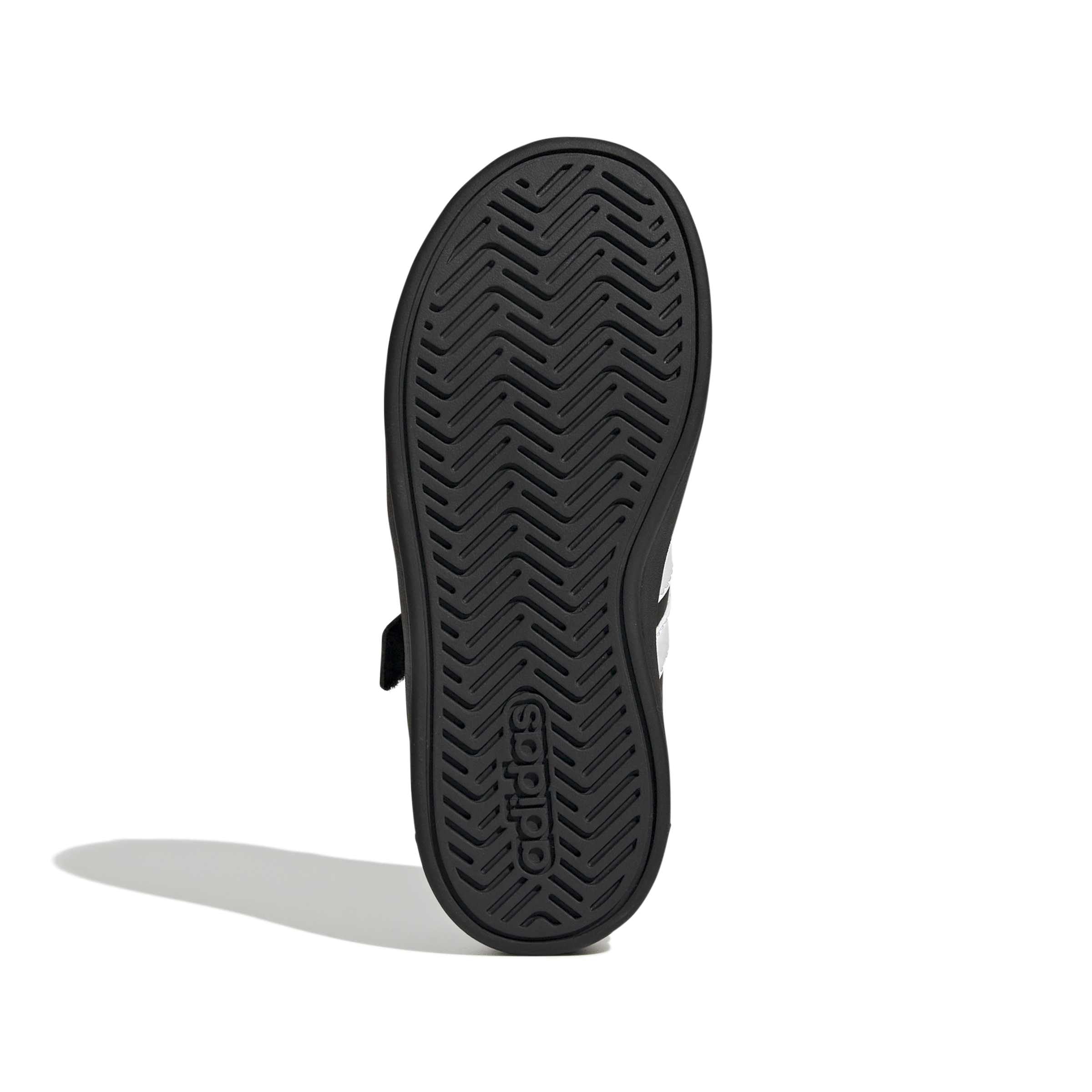 adidas Uniseks - dzieci GRAND COURT 3.0 SHOES CHILDREN, ftwr white/core black/core black, 31 EU