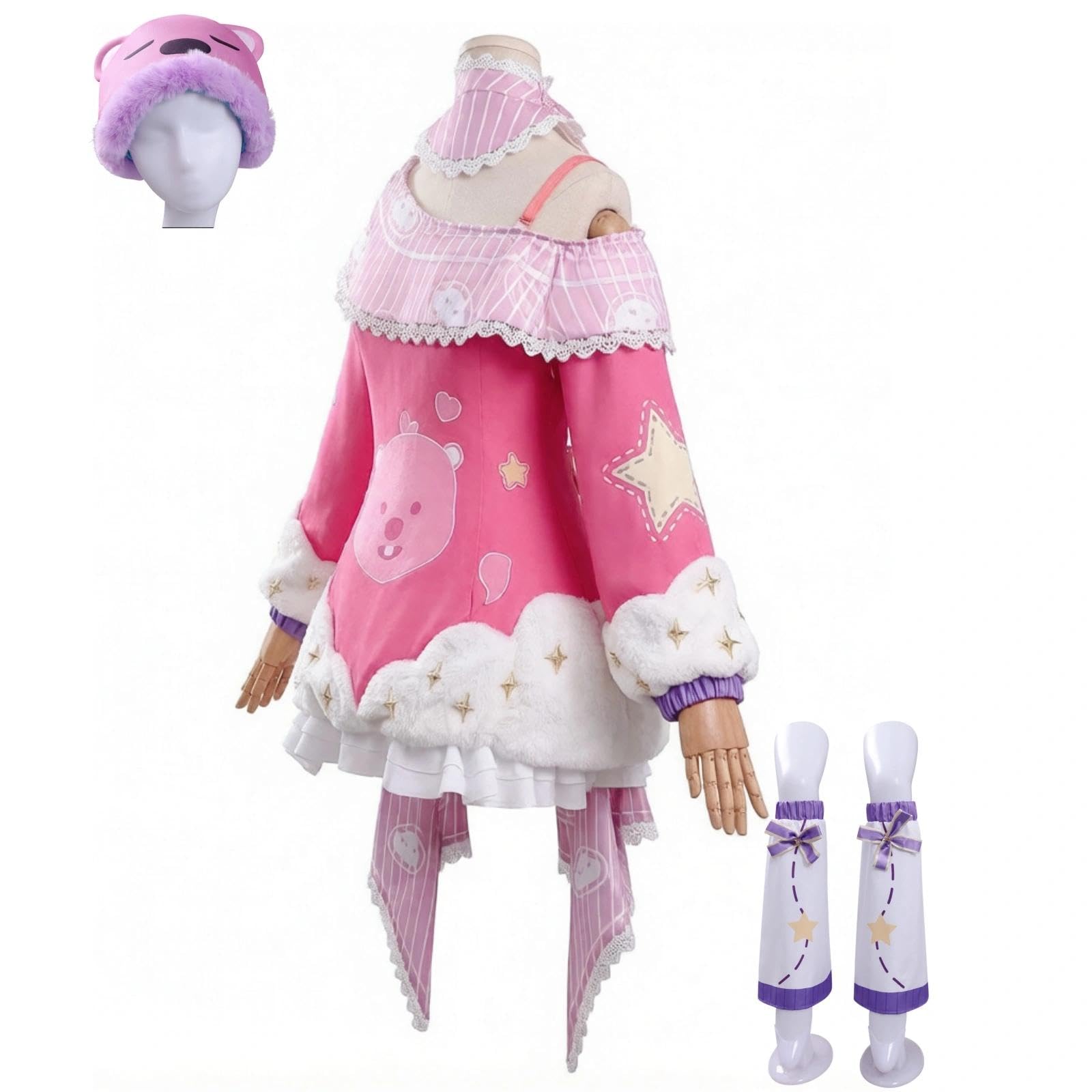 Halloween Kostüm für Erwachsene, Karneval Rollenspiel Cosplay Komplettset – Alice Stil