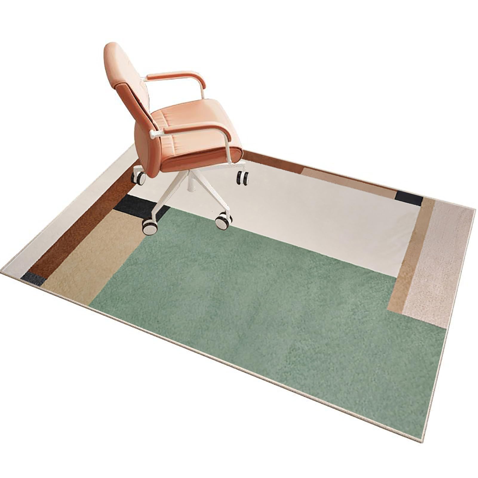 Floor Protection Mat for Hard Floor 70 x 90 cm Desk Chair Mat for Carpet Office Chair Mat for Carpeted Floor Gaming Chair Mat for Hardwood Floor Floor Protectors for Rolling Chairs Protector Rug
