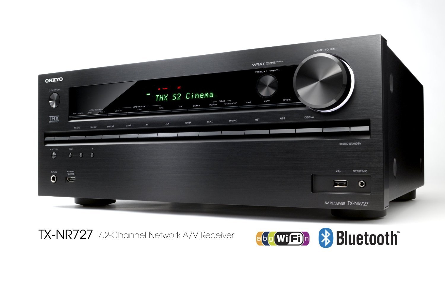 theater home 7.2-channel TX-NR727 Onkyo TX-NR727 AVアンプ ONKYO receiver and Wi-Fi® with アンプ