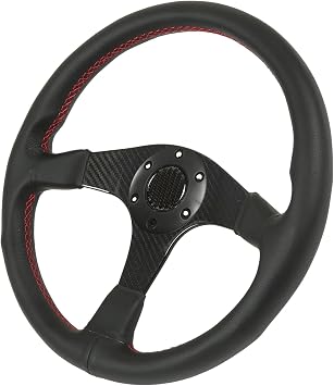 Chrees Racing Steering Wheel, 350mm, Carbon Fiber Design
