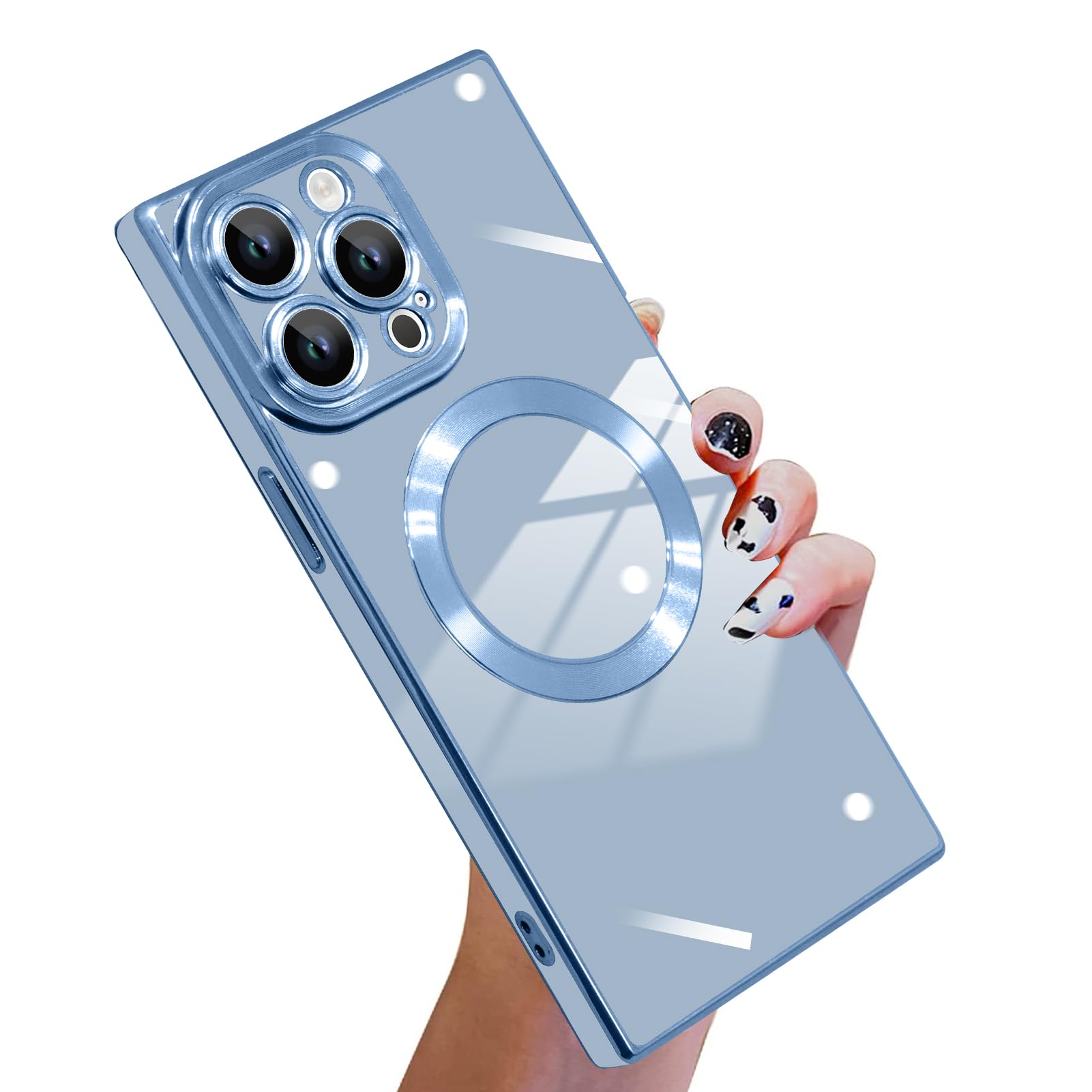 Aazon.co: KANGHAR Phone Case Designed For IPhone 15 Pro Ax Agnetic - View #3