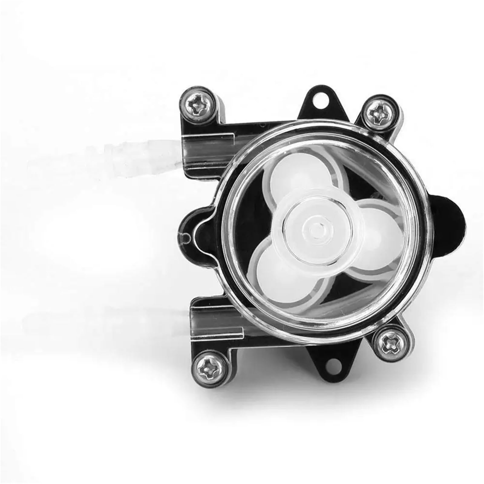 Bomba peristáltica de alta precisión de 6 V CC - Microbomba peristáltica for análisis bioquímicos, bajo nivel de ruido, sin contaminación(2x4tube)