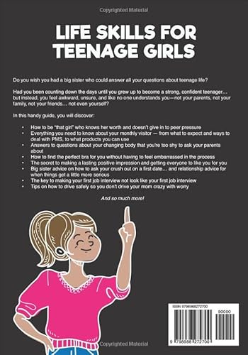 Life Skills For Teenage Girls | The Essential Guide To Help Combat Peer Pressure, Boost Self Confidence, Manage Money Like A Pro, Navigate Dating, School & Friends #TOP1