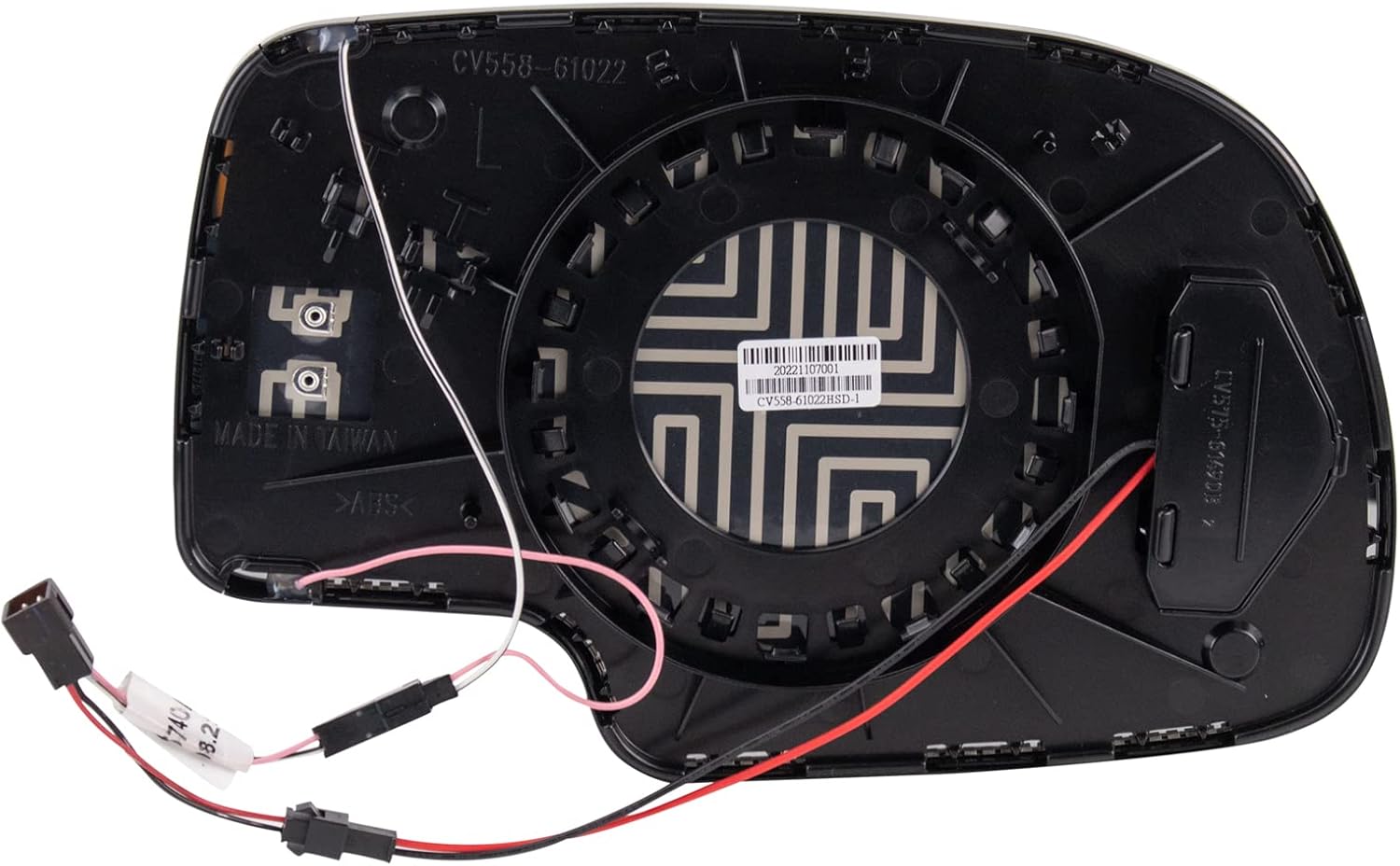 TRQ Driver Side Mirror Glass Heated Auto Dimming Blind Spot Turn Signal Compatible with 03-06 Chevrolet Silverado 1500 03-06 GMC Sierra 1500