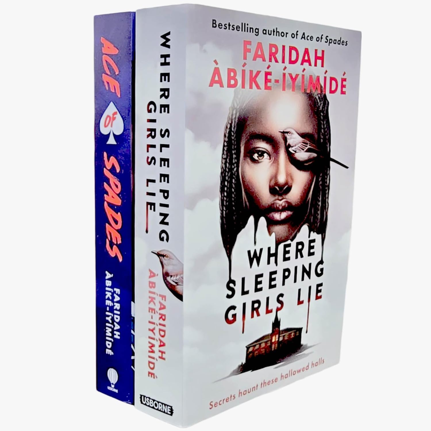 Faridah Abike Iyimide 2 Books Collection Set (Ace Of Spades, Where Sleeping Girls Lie)
