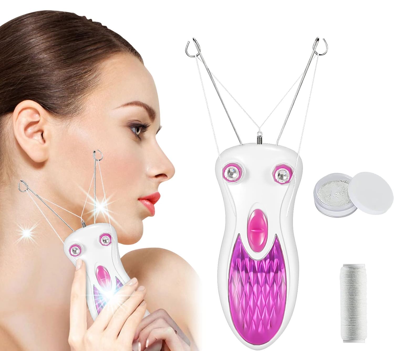 ThreadingHairRemoval ElectricFacialThreadHairRemover