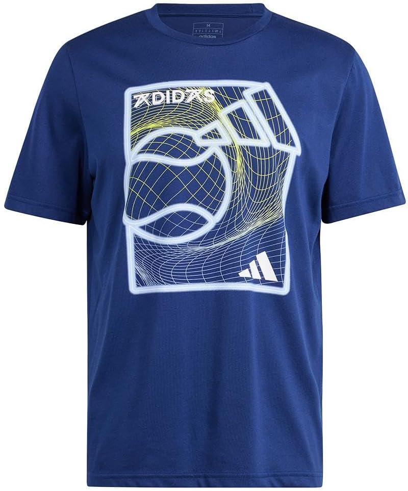 adidas Mens Tennis Play Graphic T-Shirt