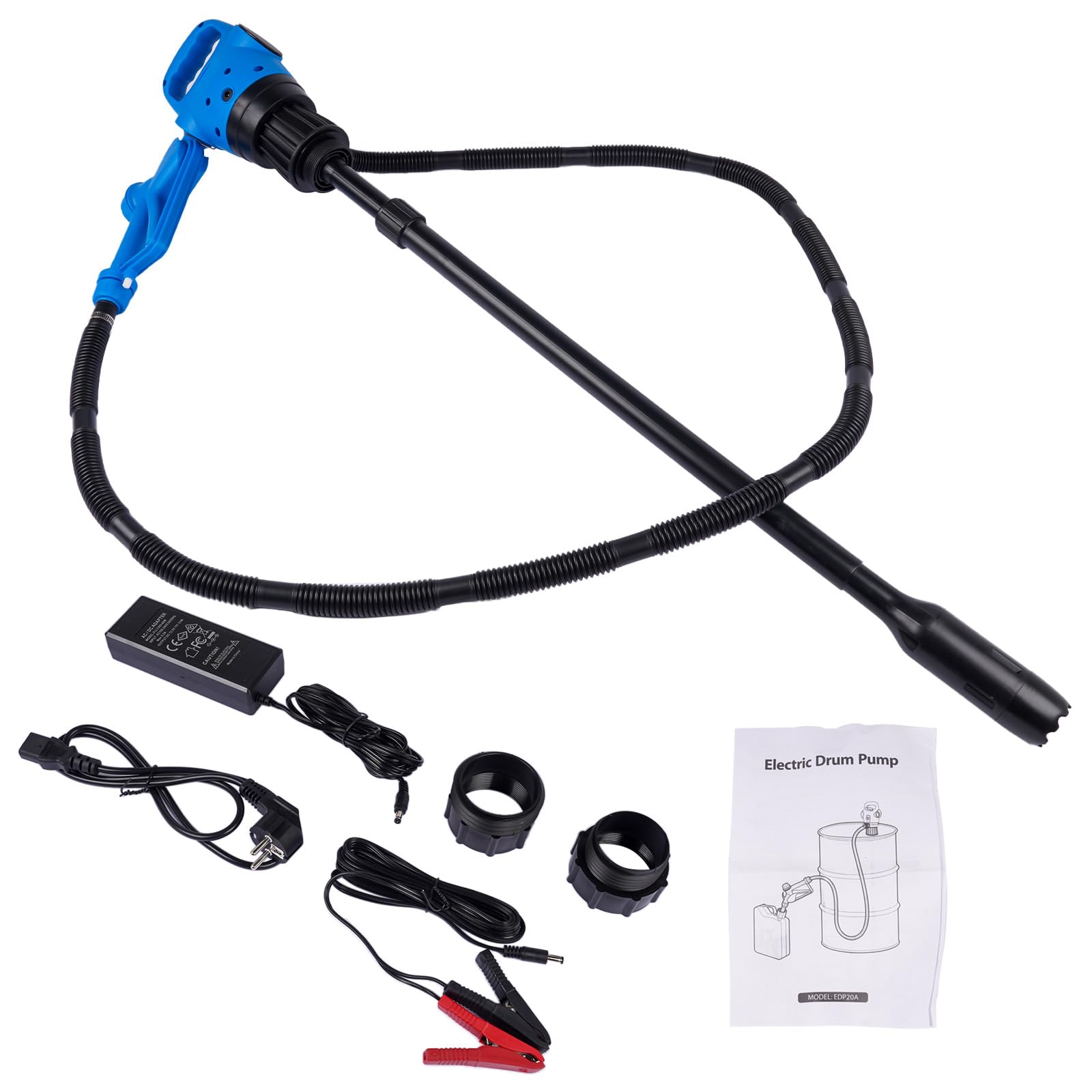 Pompe électrique 12 V Pompe à fût AdBlue Pompe de Transfert d'urée Buse de Dosage Tuyau Hopzty