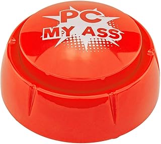 Fairly Odd Novelties PC My A$$ Sound Button Gag Novelty Joke White Elephant Gift 6 Unique Politically Incorrect Sayings