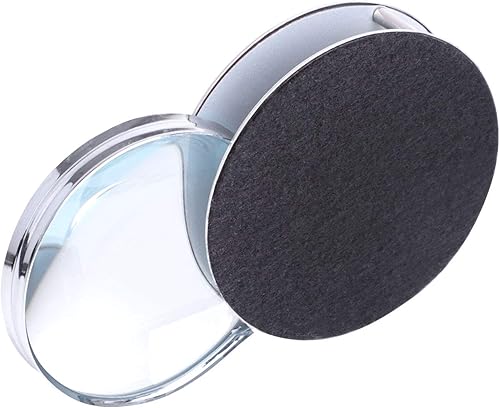 Miniatura 3 de Mini lupa plegable de bolsillo 20X con estuche de metal, lupa de lectura portátil para inspección, joyas, monedas, pasatiempos, viajes