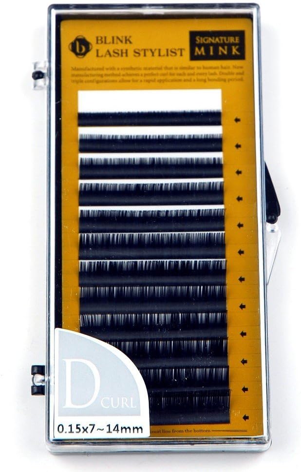 Blink Mink Tray Eyelash Extension Lashes MixedD0.15MM