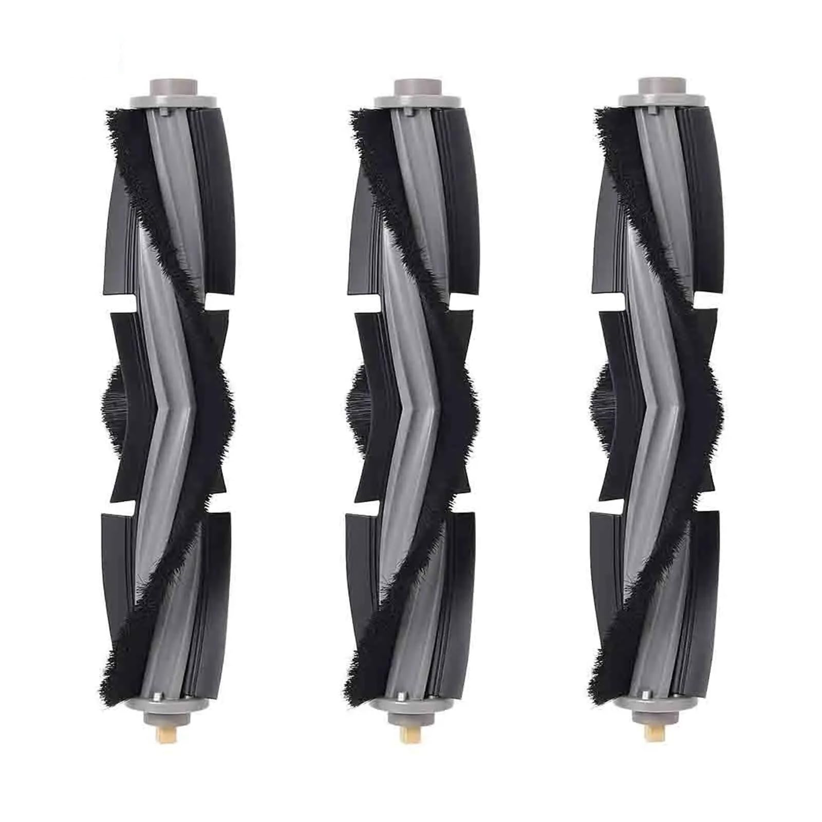 Jweinenl 3Pcs Main Brushes，Compatible For Ecovacs For Deebot T10 Omni/Turbo/Max/X1 Omni/Turbo/Max/T20/T20 Pro Plus/X1s Pro Robot Vacuum Cleaner Maintenance Parts(3Pcs)