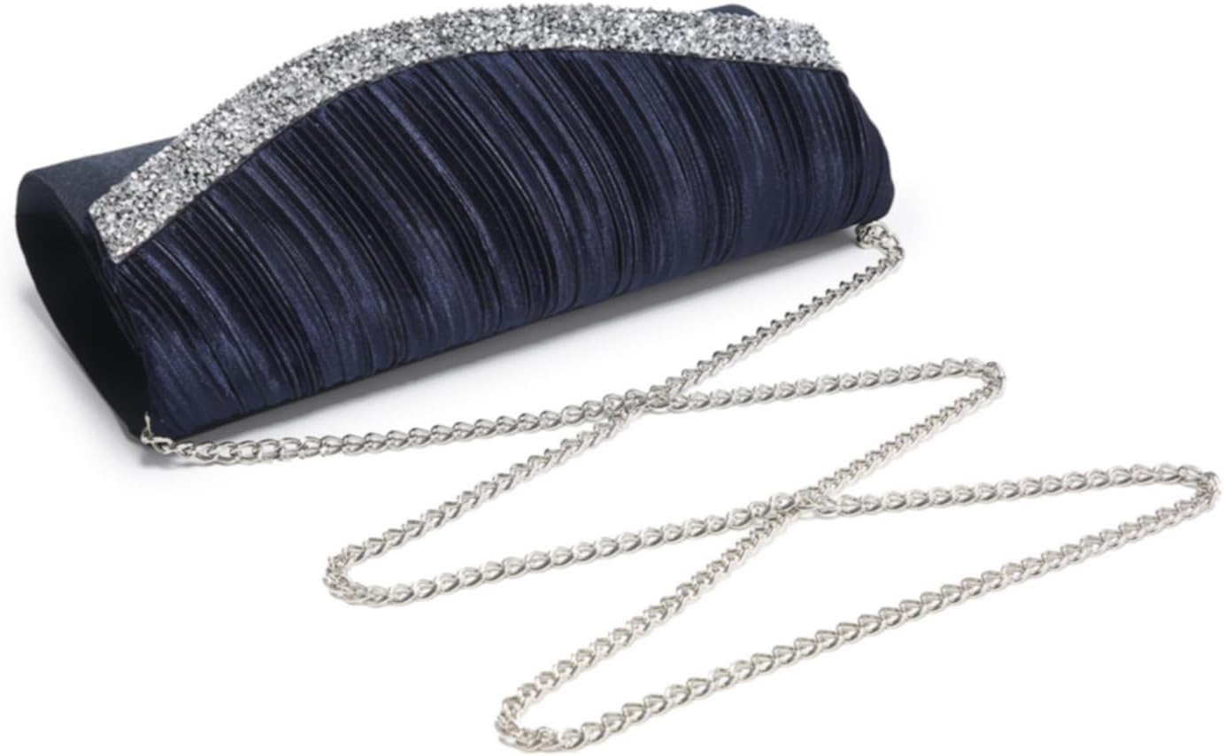 Dasein Clutch Purses for Women Evening Bags Formal Clutches with Rhinestones for Wedding Party Prom Dressy Purse - Image 3